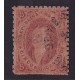 ARGENTINA 1865 GJ 20g+d RIVADAVIA 3ra TIRADA ESTAMPILLA VARIEDAD PAPEL MUY DELGADO PLANCHA RAYADA U$ 60+